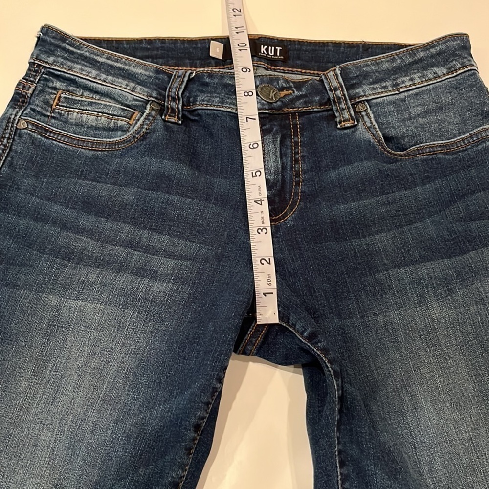 Kut From The Kloth Toothpick Skinny Jeans Size 6 - Picture 5 of 16